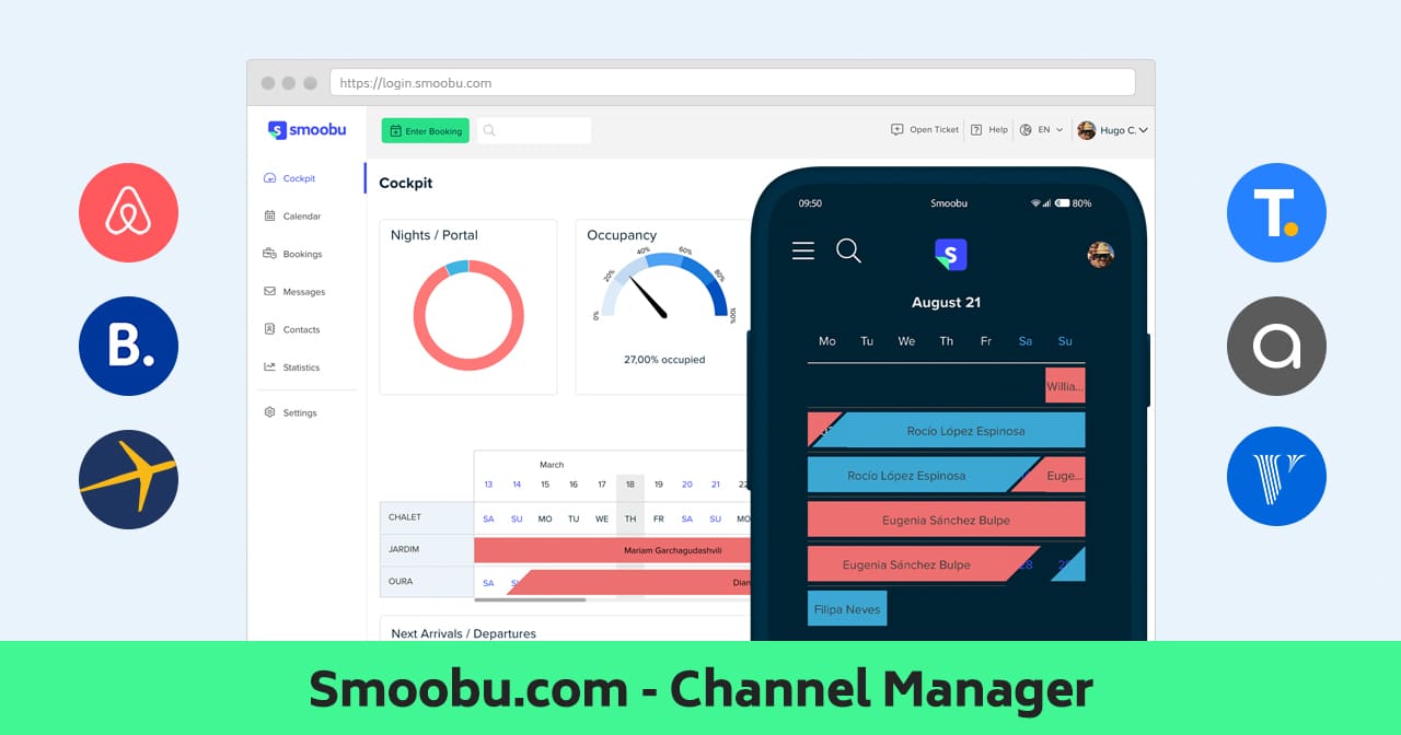 ᐅ All-In-One Channel Manager For Vacation Rentals | Smoobu
