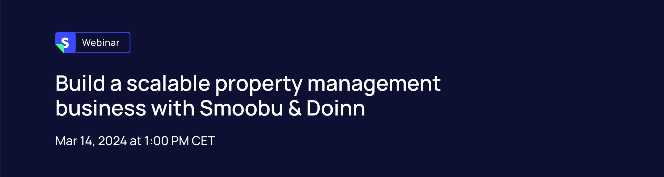 ᐅ Build a scalable property management business with Smoobu & Doinn